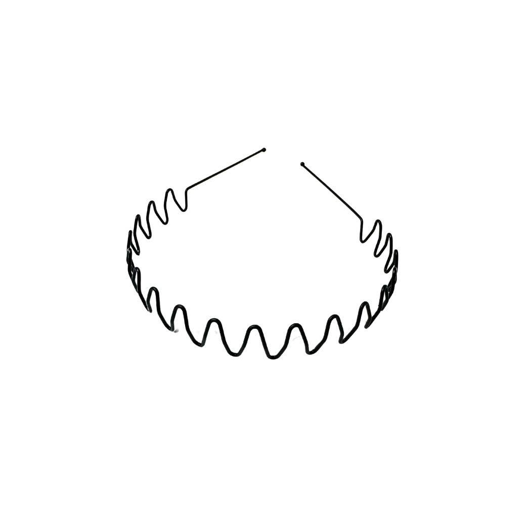 Metal Hair Bands, Elastic ZigZap Headbands