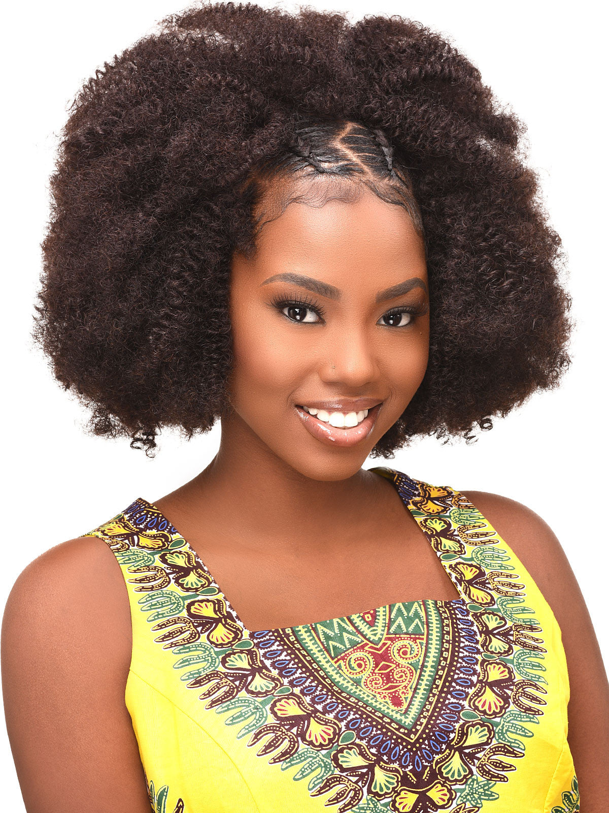 Bijoux Human Hair Solo REMI GREEN AFRO KINKY BULK