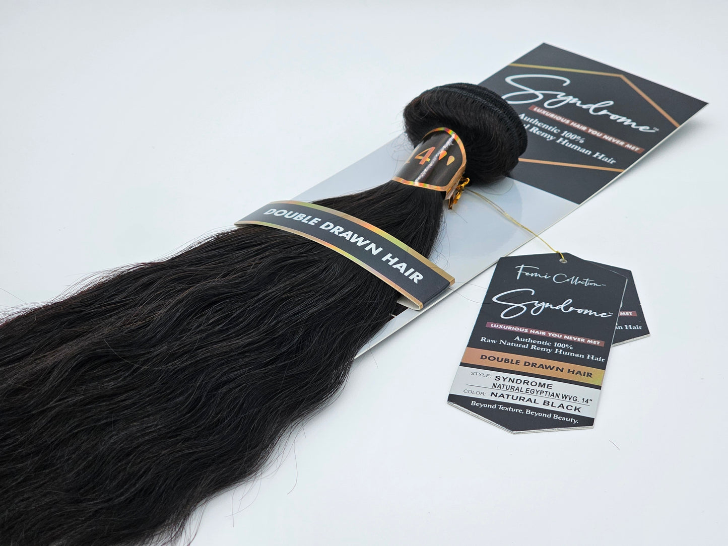 SYNDROME NATURAL EGYPTIAN RAW HUMAN HAIR