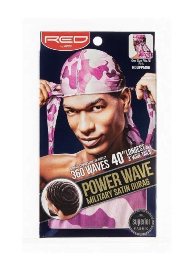 SILKY DURAG Military Pink (HDUPPM06)
