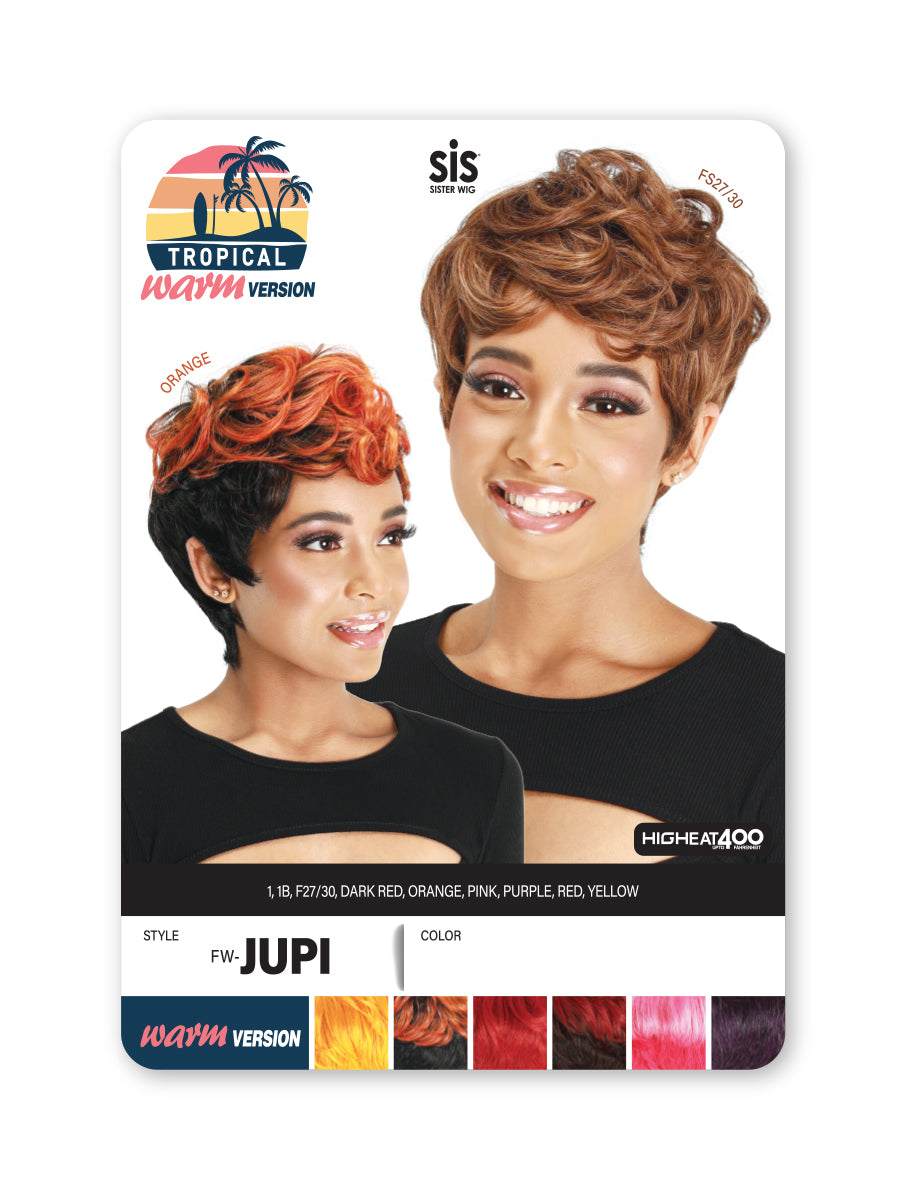 Zury Sis Tropical Warm Version Synthetic Full Wig - FW-JUPI