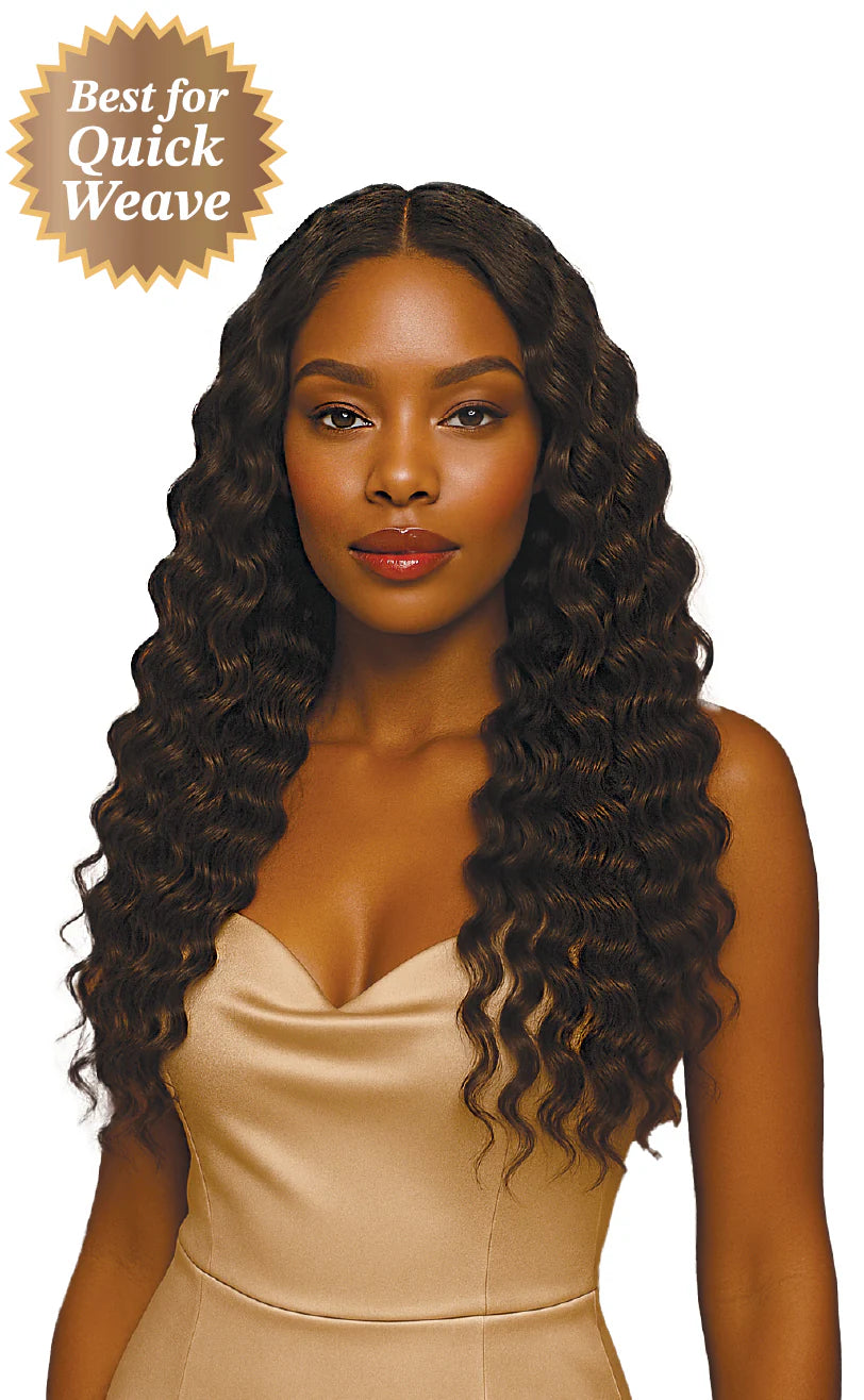 THE M DEEP WAVE WEAVE Color Black