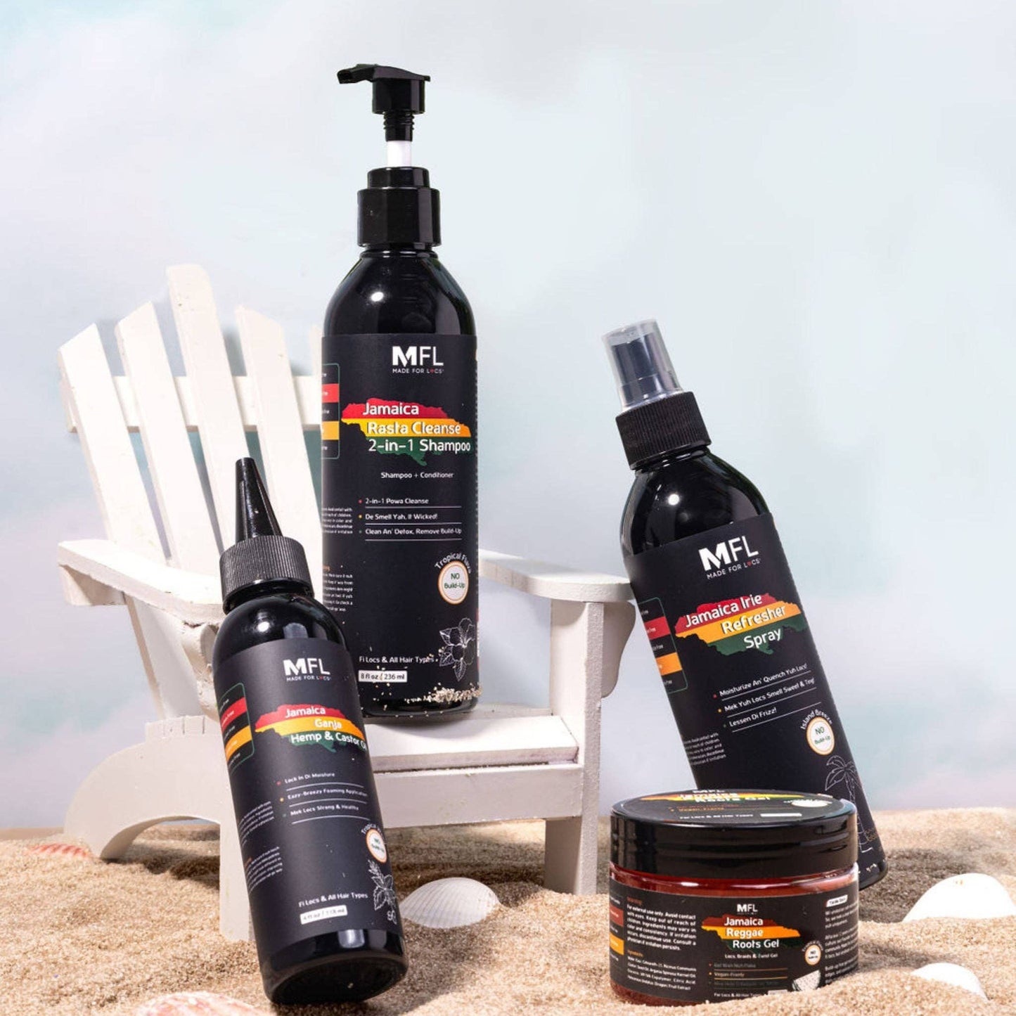 Jamaica Locs Refresher Spray: 8 oz