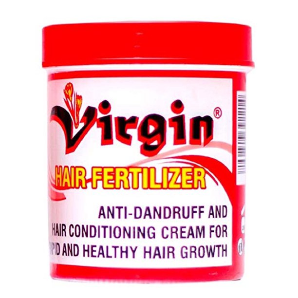 Virgin Hair Fertilizer Jar Anti Dandruff And Conditioning Cream 7.05 Oz