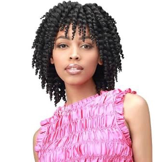 Bobbi Boss Synthetic Crochet Braids - 2X Brazilian Skinny Twist Out 6"