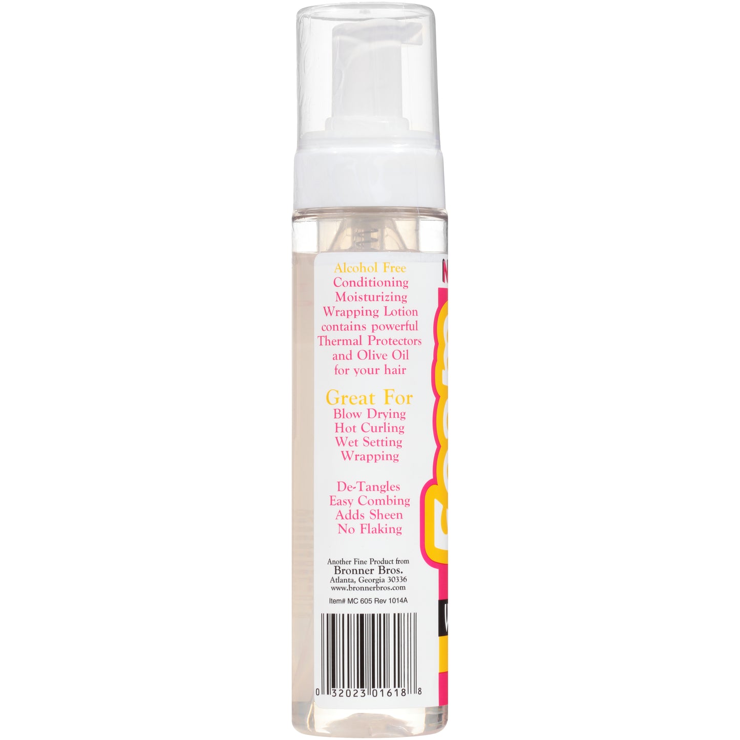 BRONNER BROTHERS FOAM WRAP LOTION