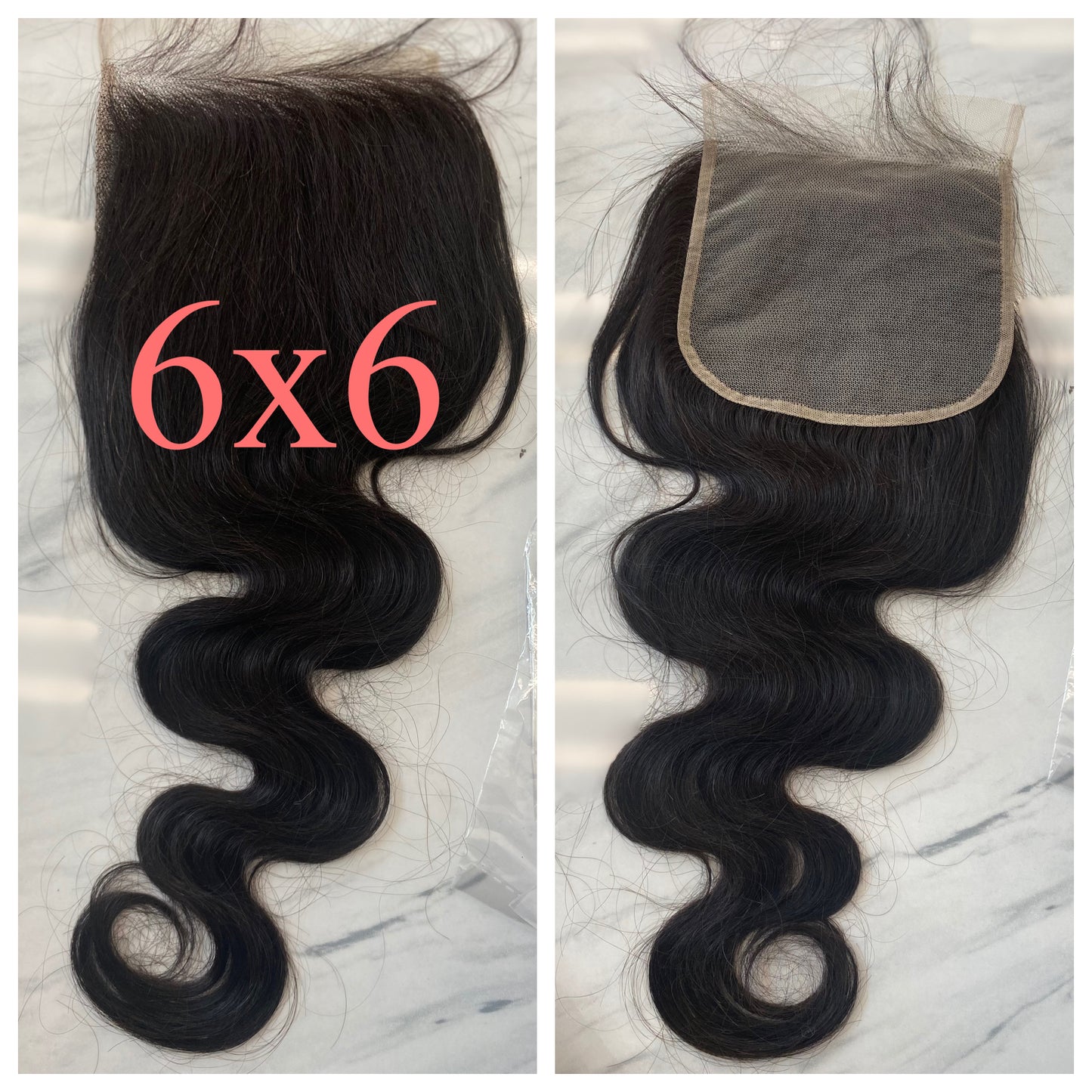 Taylor Made Brazilian 6x6 HD Lace Closure