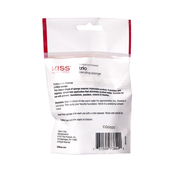 PROFESSIONAL MAKEUP SPONGE TRIO