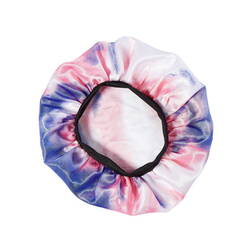 KIDS SATIN WIDE BAND BONNET