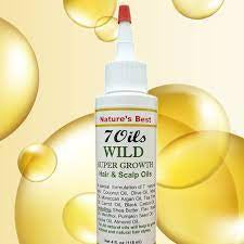 7 Oils Wild Super Growth Hair & Scalp Oils