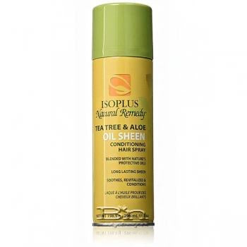 Isoplus Natural Remedy Tea Tree Aloe Oil Sheen Spray