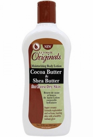 Ultimate Originals Therapy Cocoa Butter & Shea Butter Moisturizing Body Lotion 12 oz
