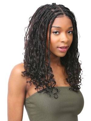 ILLUZE HH FULL LACE BOHO BRAID DEEP 18" Color 1