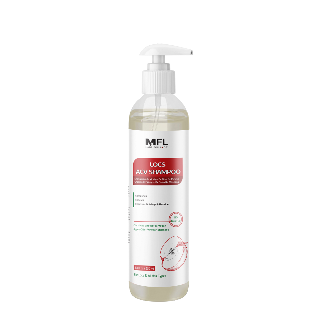 Locs Vegan Apple Cider Vinegar Shampoo |  8 oz