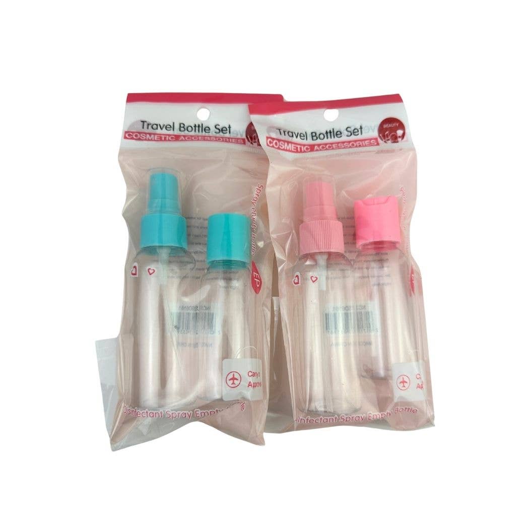 Travel Size Spray Bottle pack 2