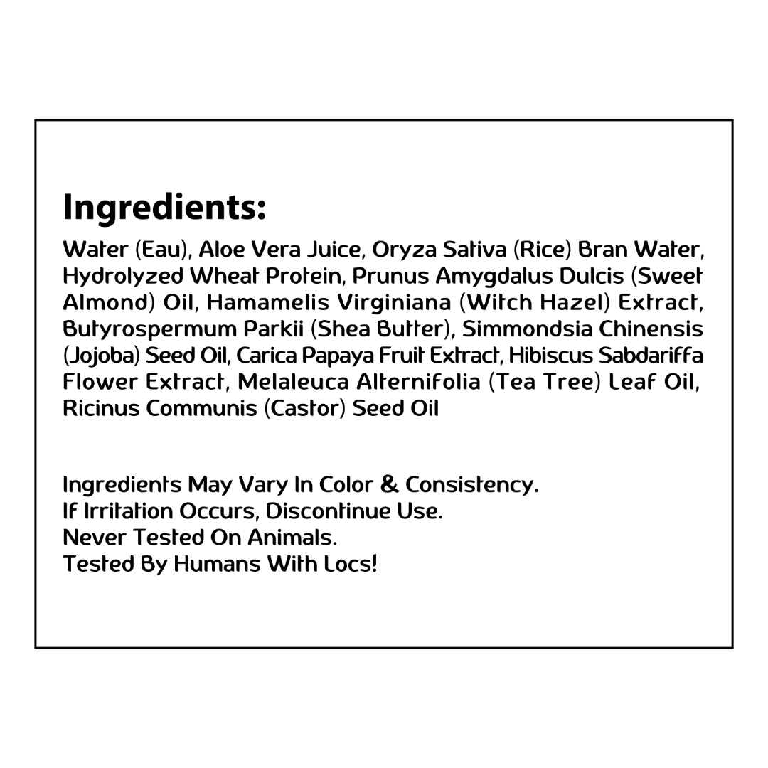 Locs Vegan Aloe Refresher Spray | 8 oz