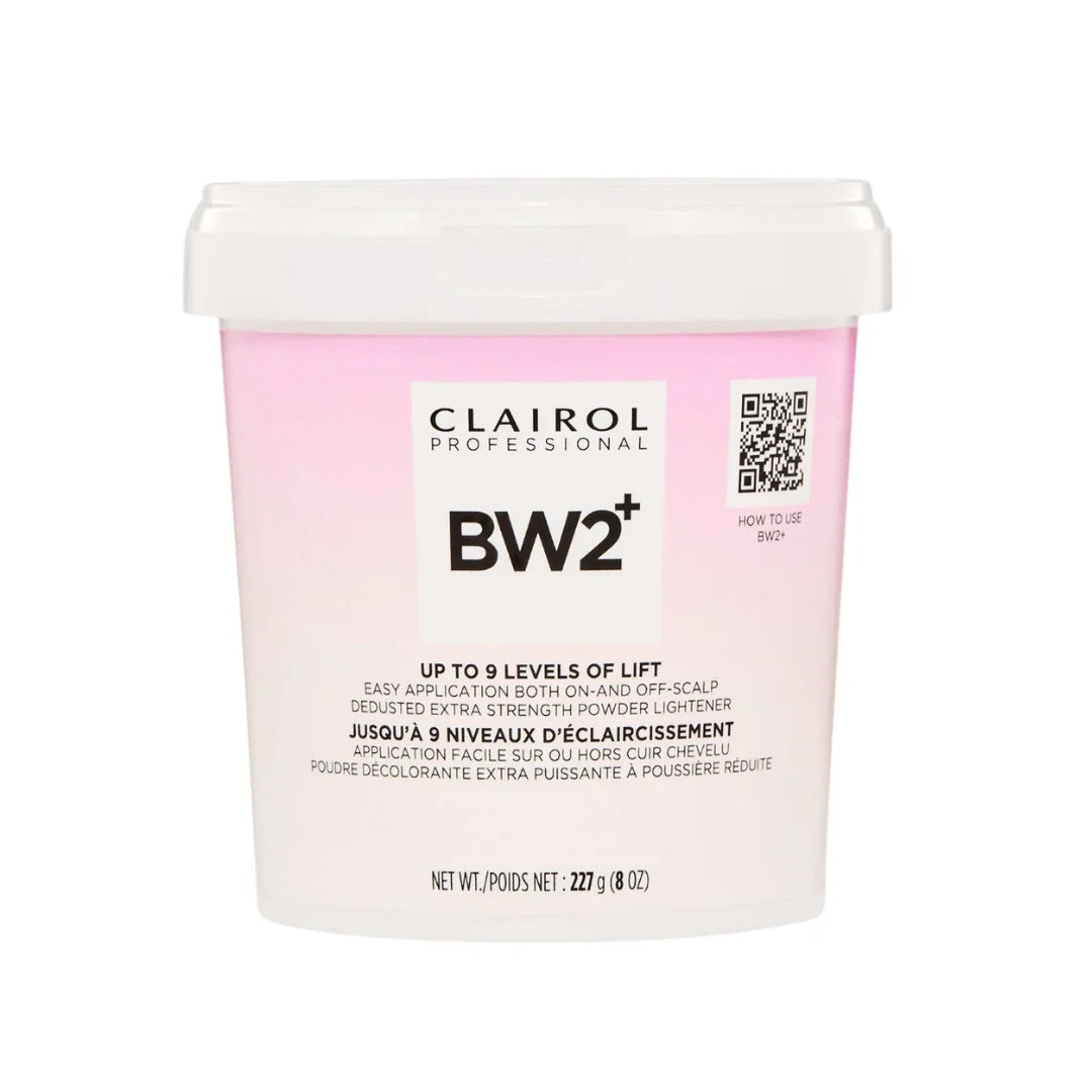Clairol Professional BW2+ HAIR POWDER LIGHTENER | EXTRA-STRENGTH DUST-FREE BLEACH 8oz