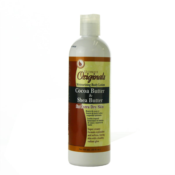 Ultimate Originals Therapy Cocoa Butter & Shea Butter Moisturizing Body Lotion 12 oz