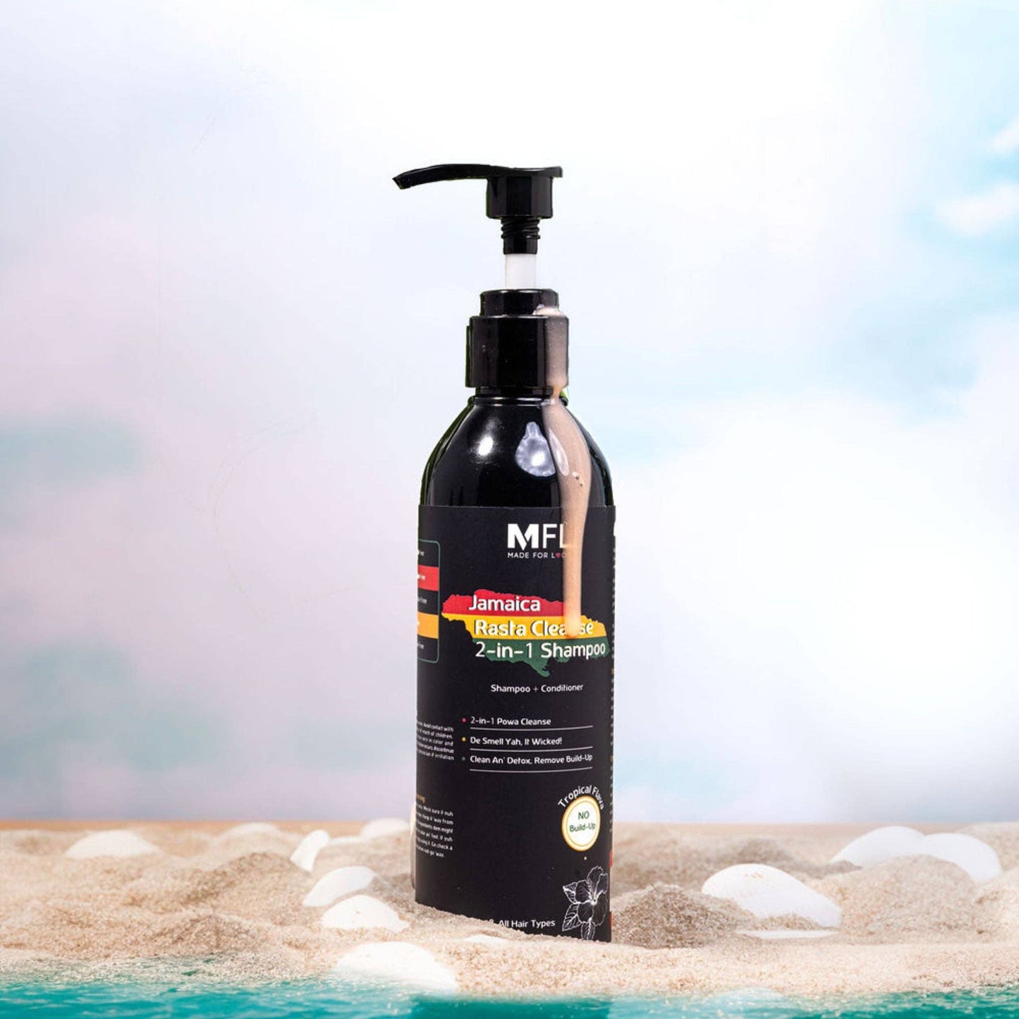 Jamaica Rasta Cleanse 2 in 1 Shampoo: 8 oz