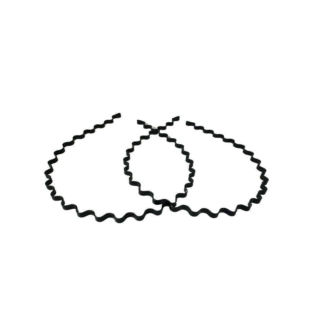Metal Hair Bands, Elastic ZigZag Headband