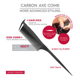 Carbon Axe Parting Comb