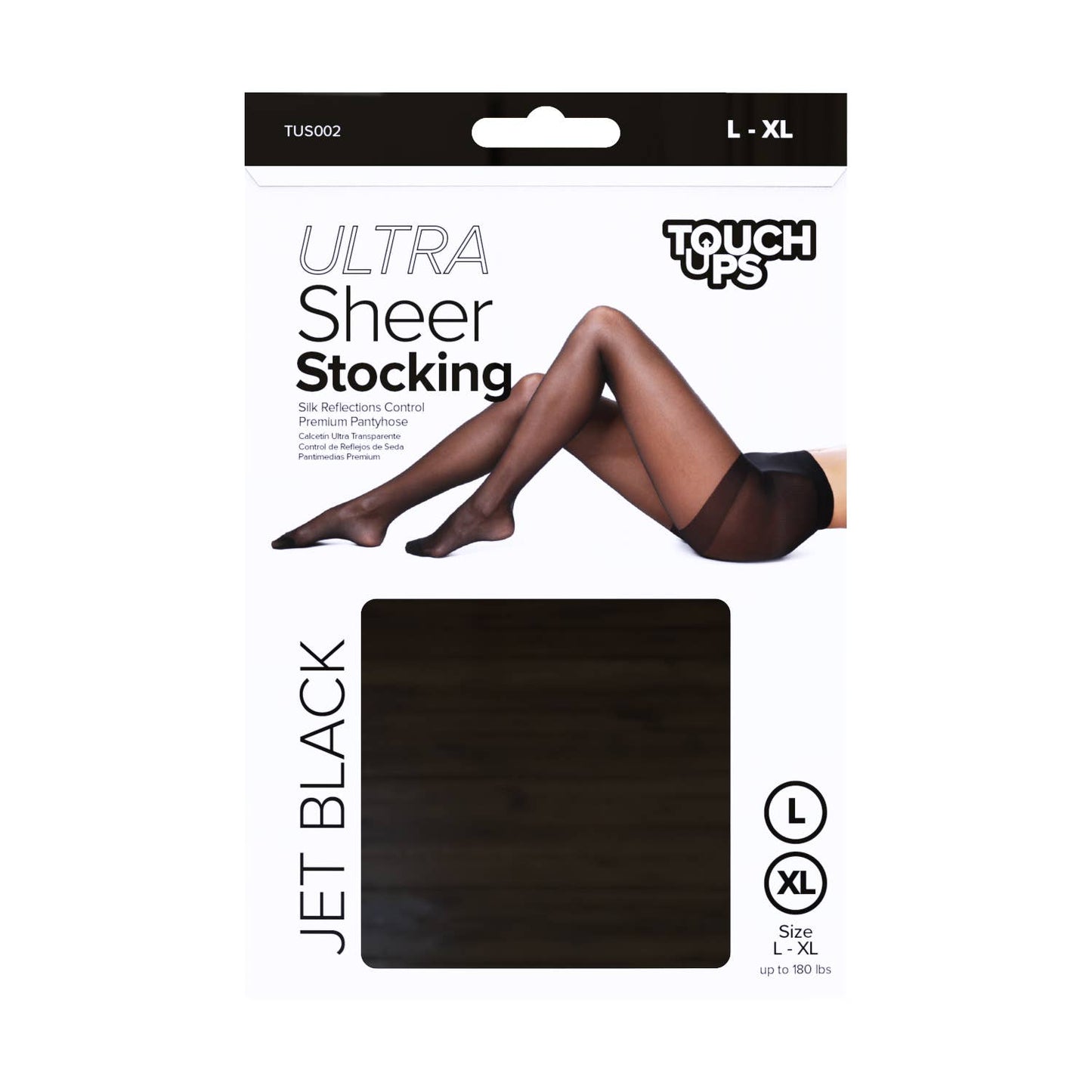 Touch Ups Ultra Sheer Stocking: Nude - 2XL-3XL