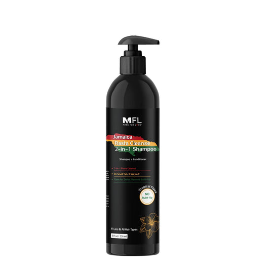 Jamaica Rasta Cleanse 2 in 1 Shampoo: 8 oz