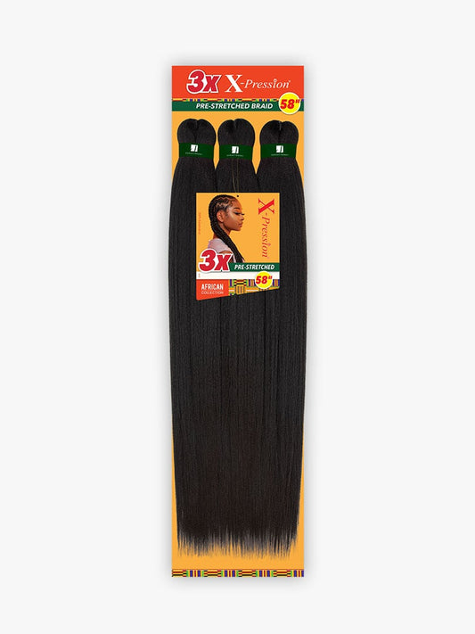 Sensationnel  X-Pression 3X Volume Pre-stretched Braid 58"