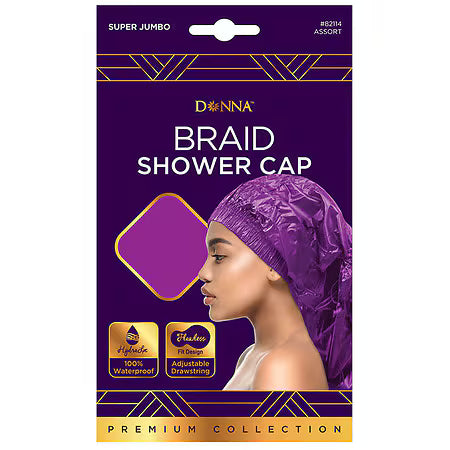 Donna Braid Shower Cap Super Jumbo