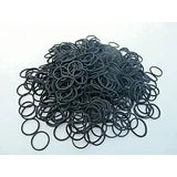 MAGIC COLLECTION - Premium Rubber Bands Black 500 Pieces