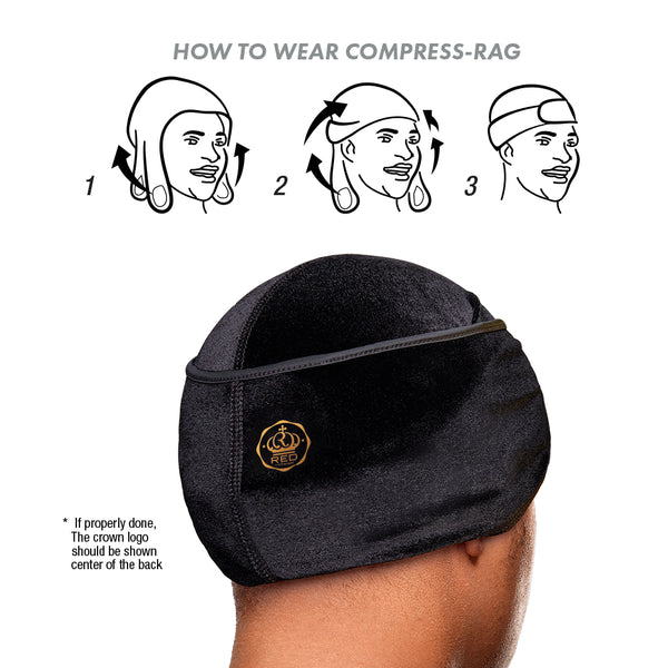 BOW WOW X Power Wave Velcro Compress Rag – Taylor Made Beauty Supply