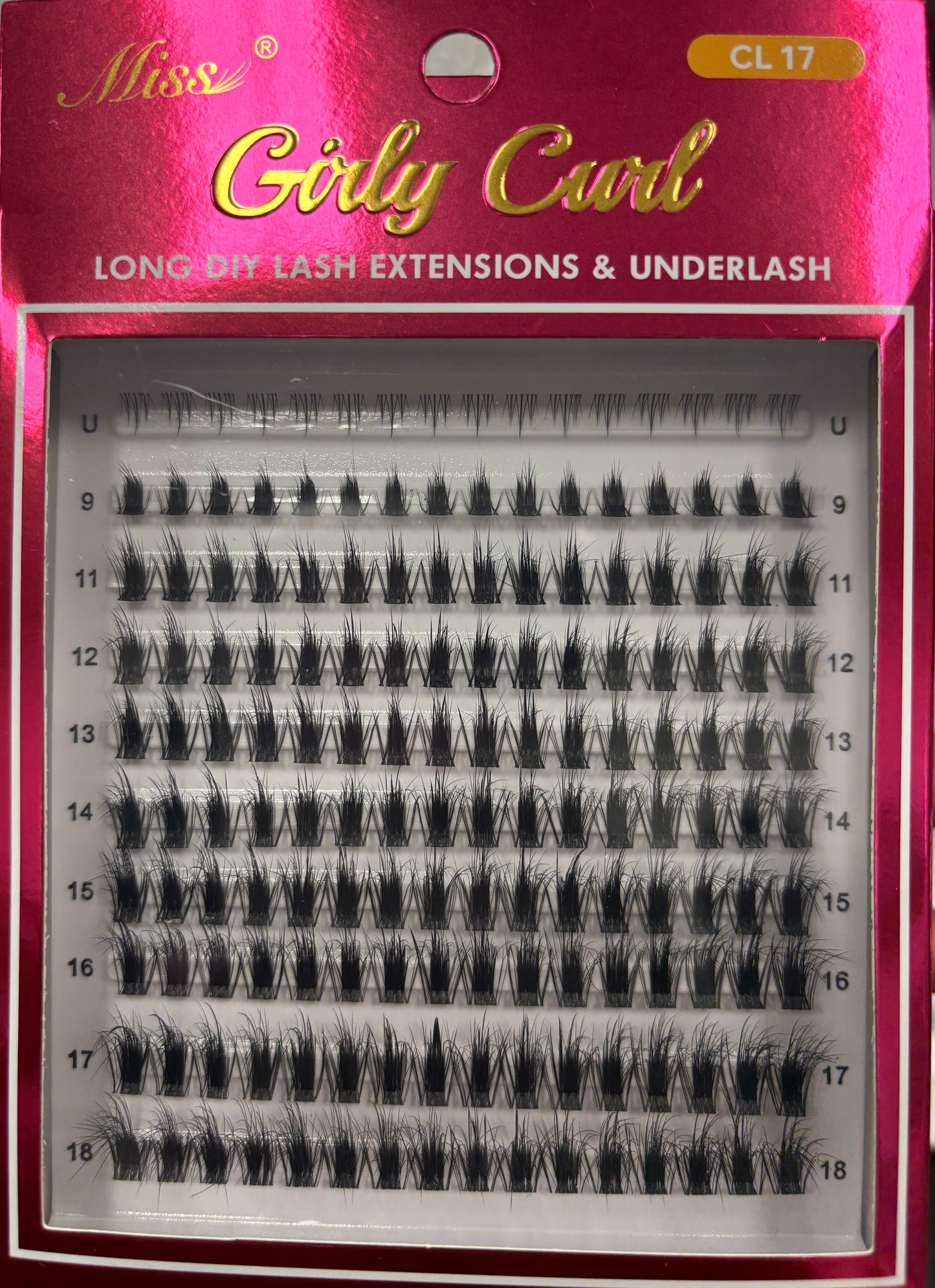Miss Girly Curl Mink Lashes Collection
