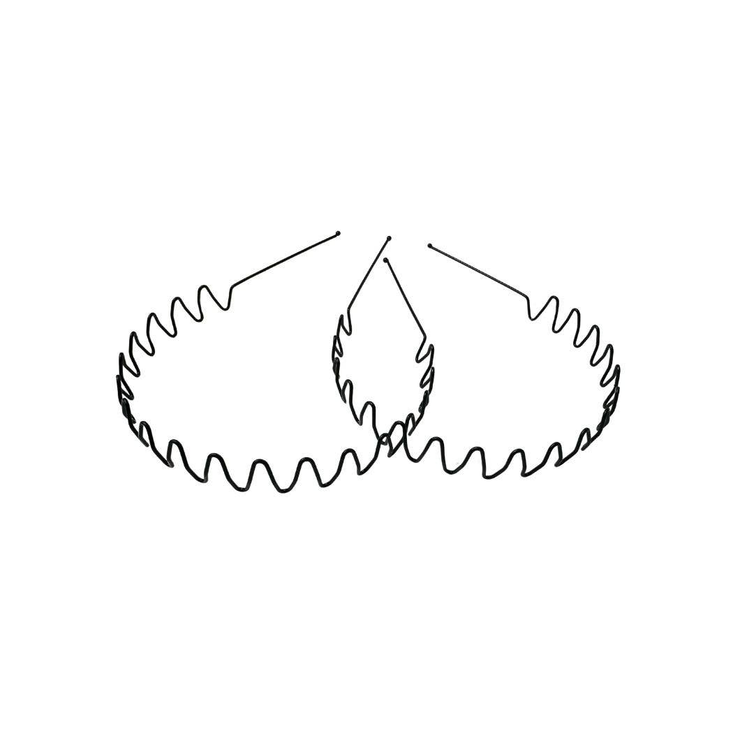 Metal Hair Bands, Elastic ZigZap Headbands