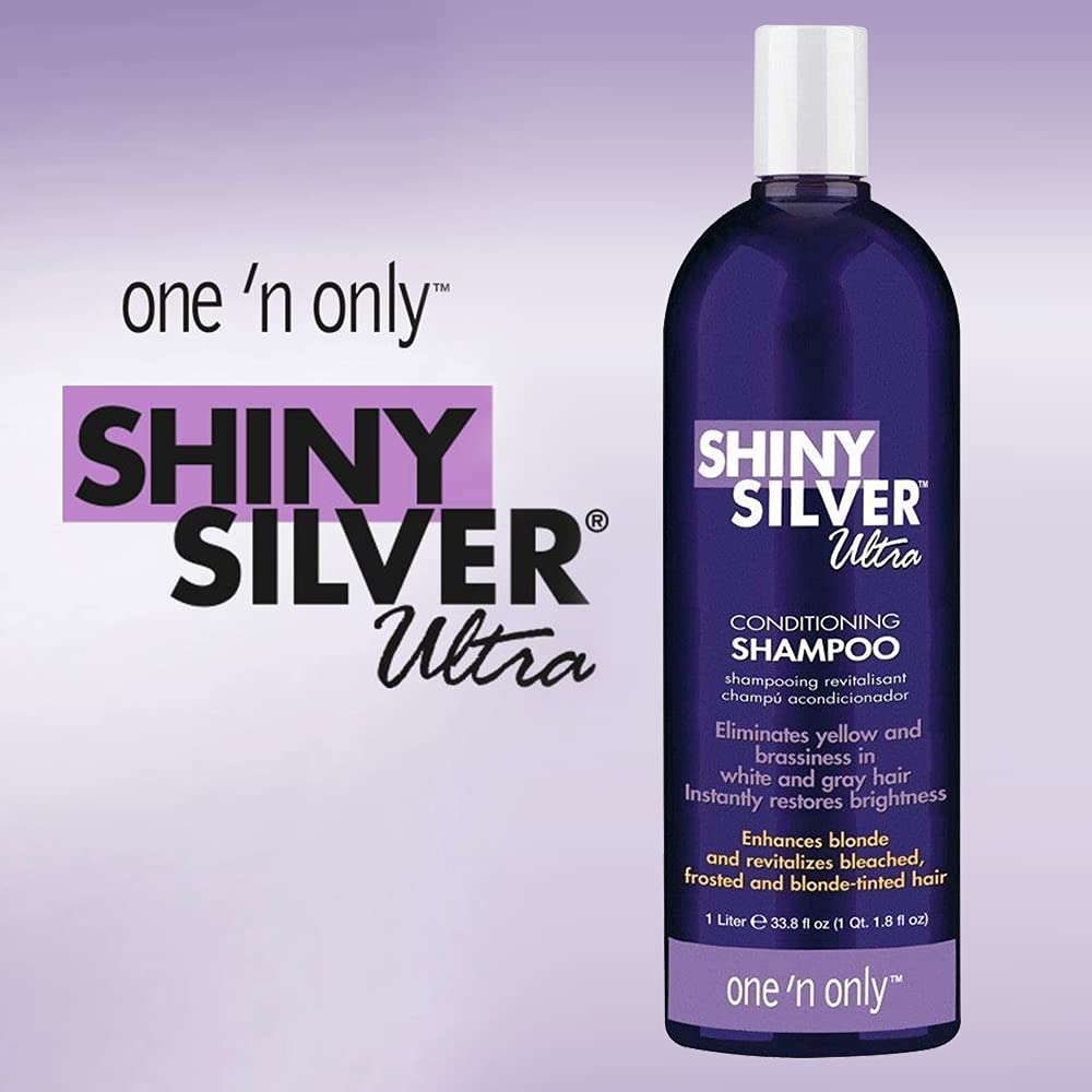 Shiny Silver by One 'n Only Ultra Shampoo 12 oz.