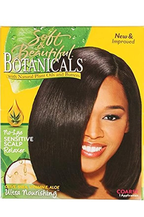 Soft & Beautiful No-Lye Conditioning Relaxer Kit - Coarse