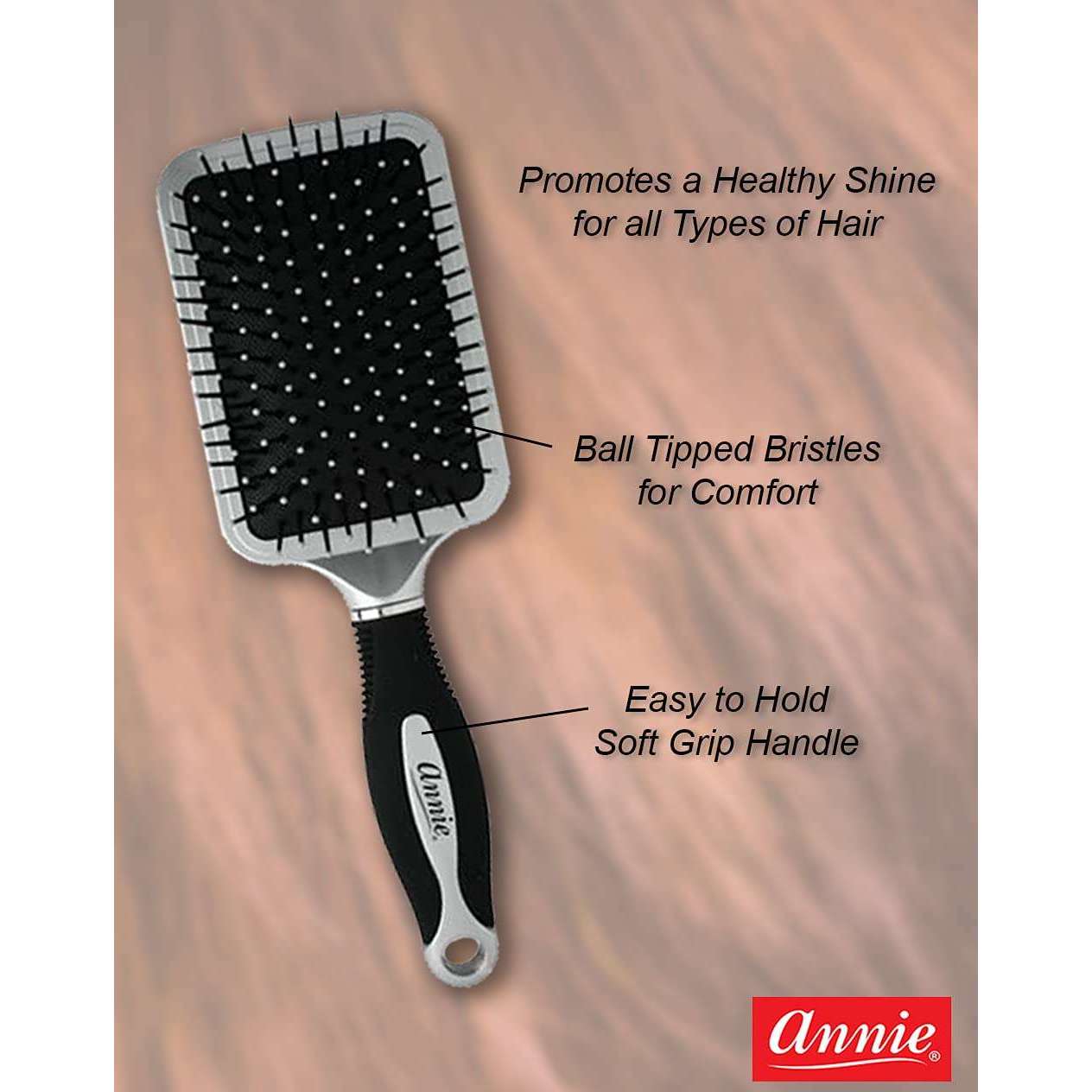 Annie Salon Paddle Cushion Brush Jumbo Size