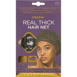 Donna Premium Collection Real Thick Hair Net - Black #22041