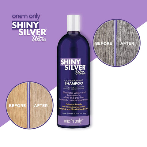 Shiny Silver by One 'n Only Ultra Shampoo 12 oz.