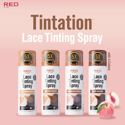 Red by Kiss Lace Tint Spray
