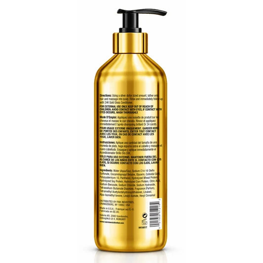 Hair Chemist 24k Gold Gloss Shampoo 16.9 oz