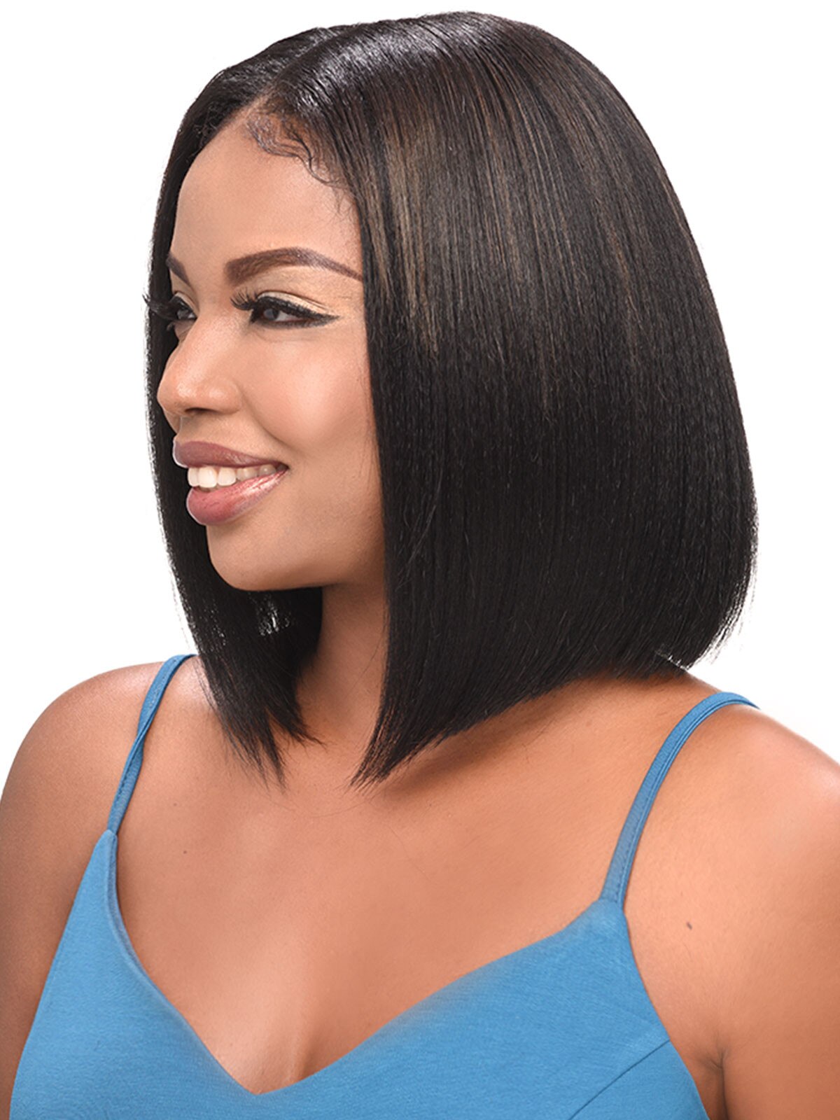 BIJOUX DOMINICAN SHORT BOB 5"/7"/8"/10"/12"-w/HD LACE CLOSURE