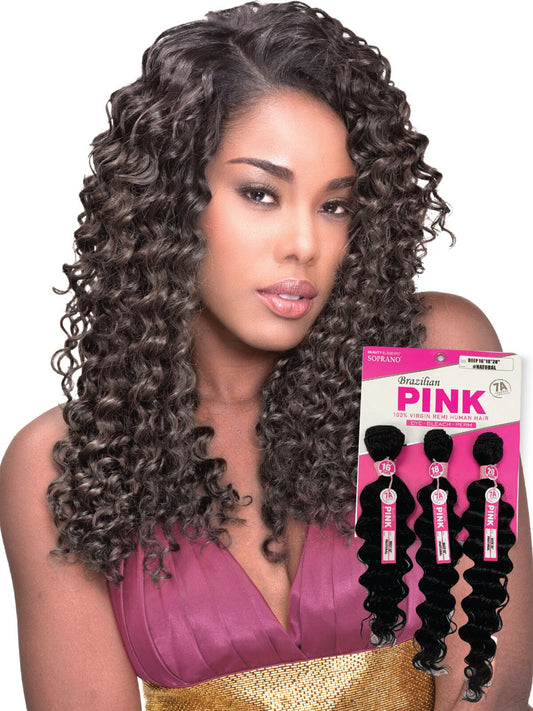 SOPRANO BRAZILIAN PINK "DEEP (3PCS) NATURAL COLOR