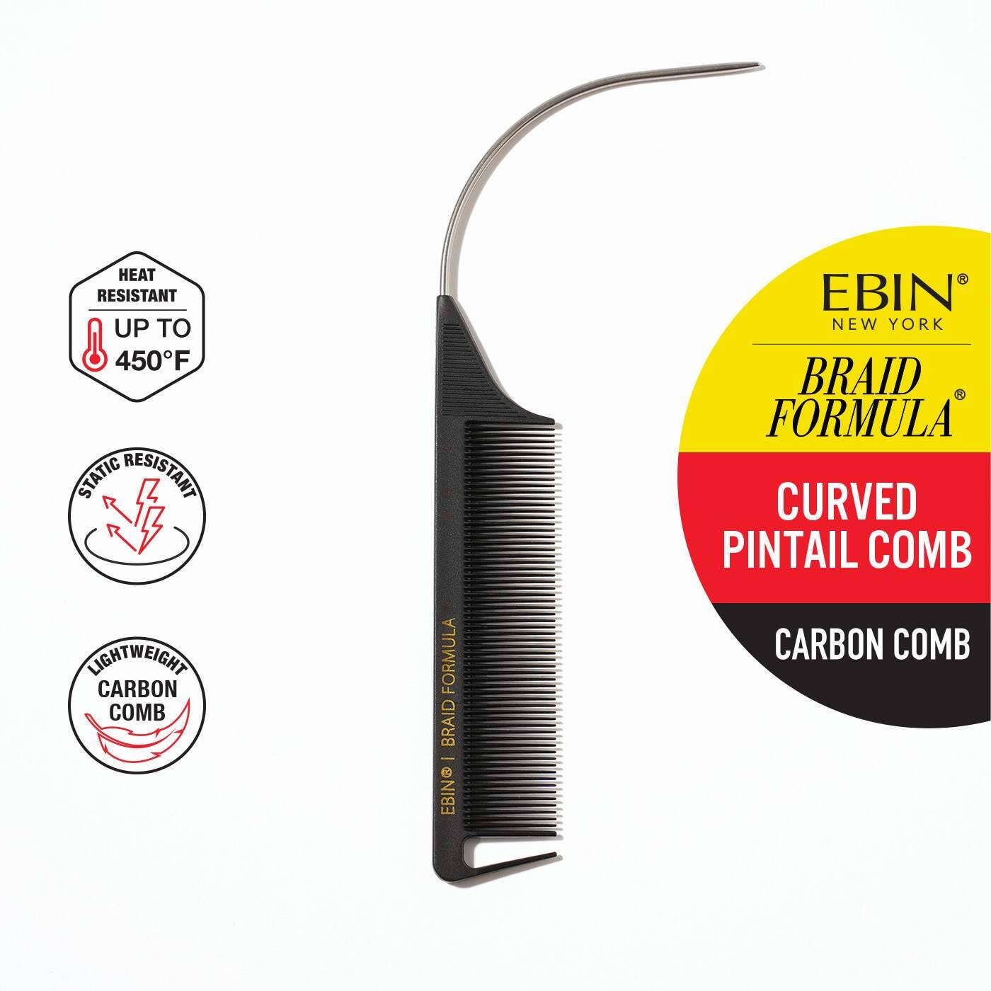 Braid Formula Curved Pintail Comb