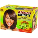 Africa's Best Herbal Intensive Dual Conditioning No-Lye Hair Relaxer Regular Strength