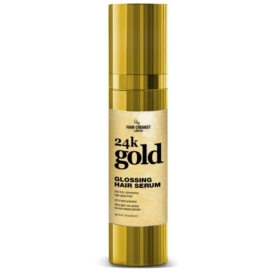 HAIR CHEMIST
Hair Chemist 24k Gold Glossing Hair Serum 3 oz.