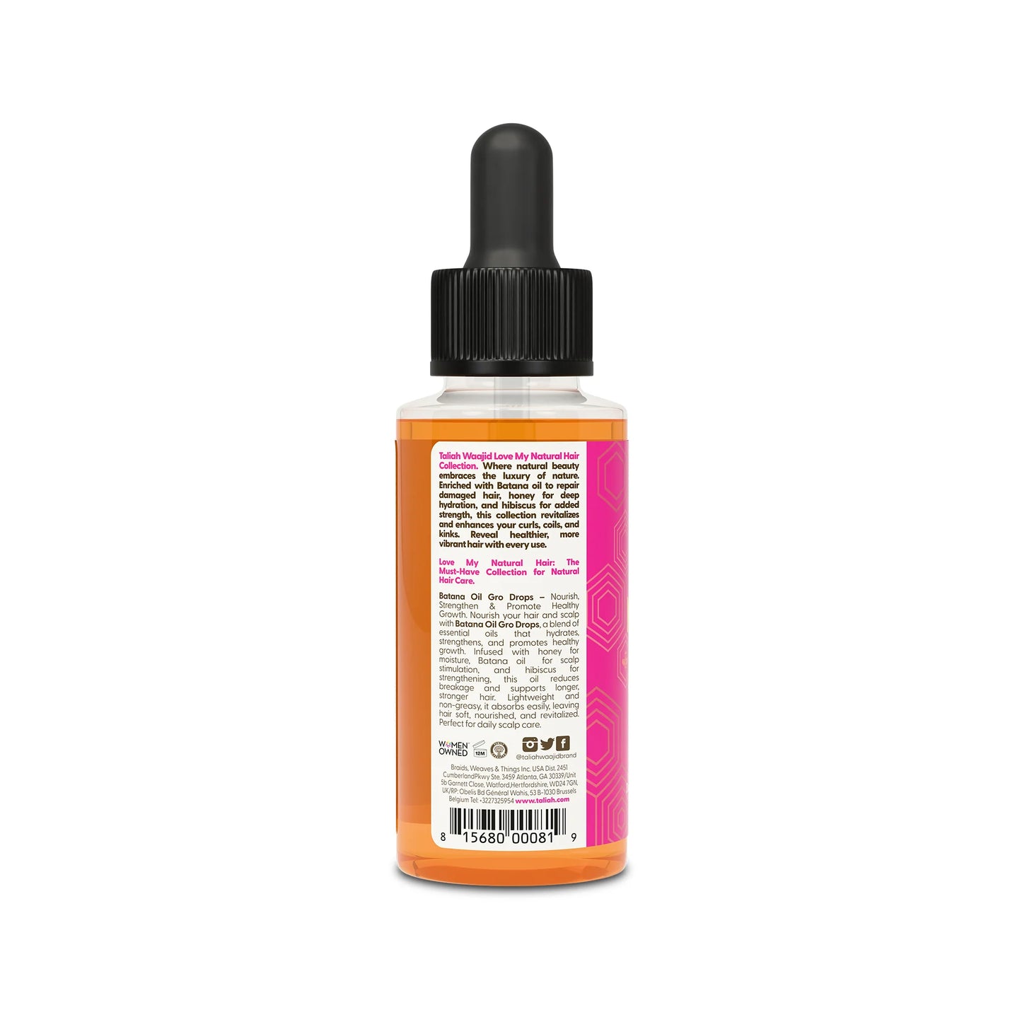 Love My Natural Hair Batana Oil Gro Drops 2oz