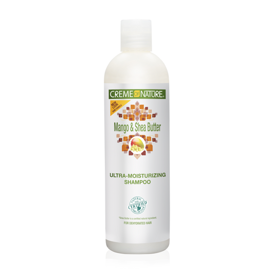 CREME OF NATURE Mango & Shea Butter Ultra-Moisturizing Shampoo 12oz