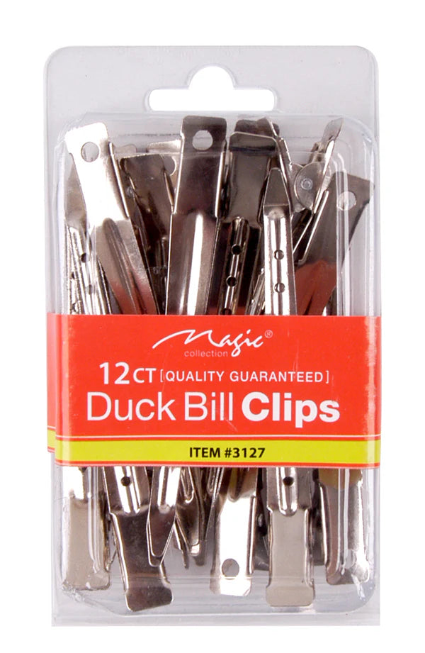 KISS 12 DUCK BILL CLIPS