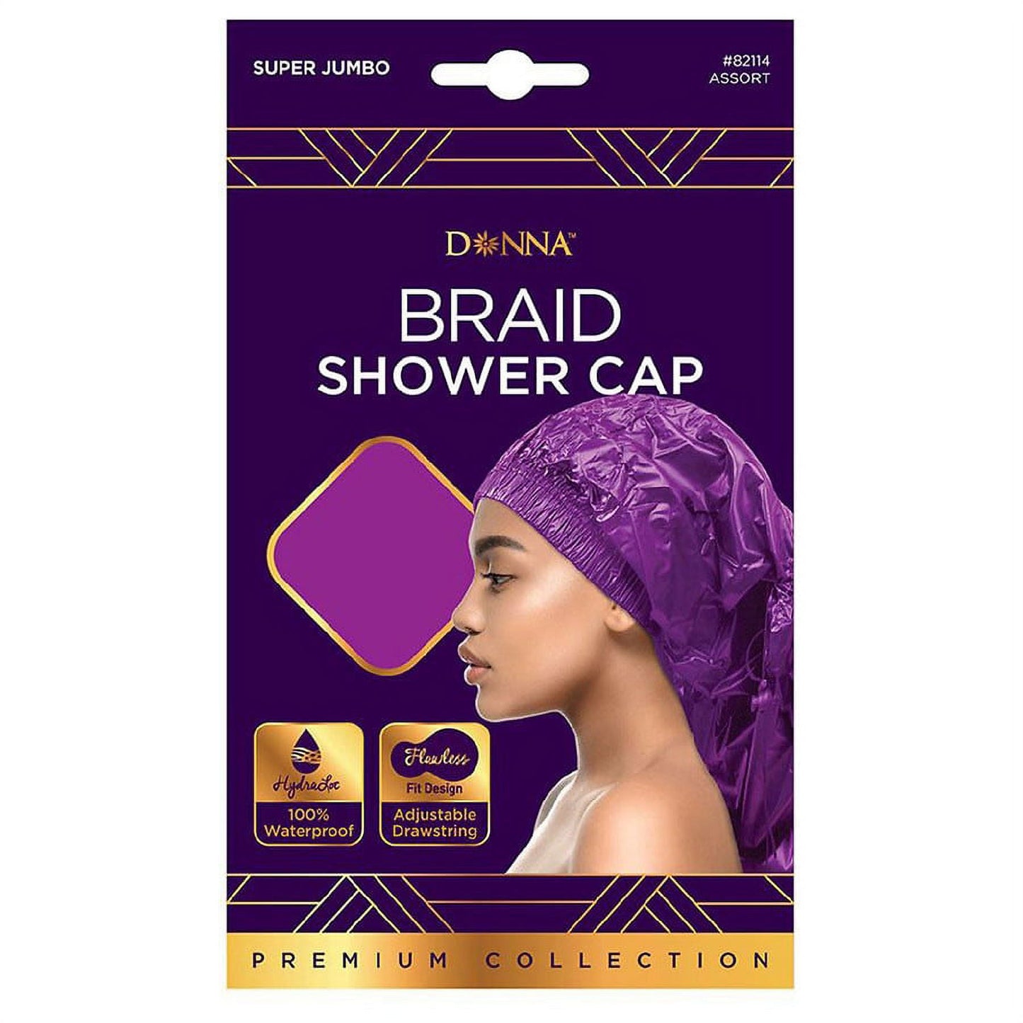 Donna Comfort Fit Shower Cap Large