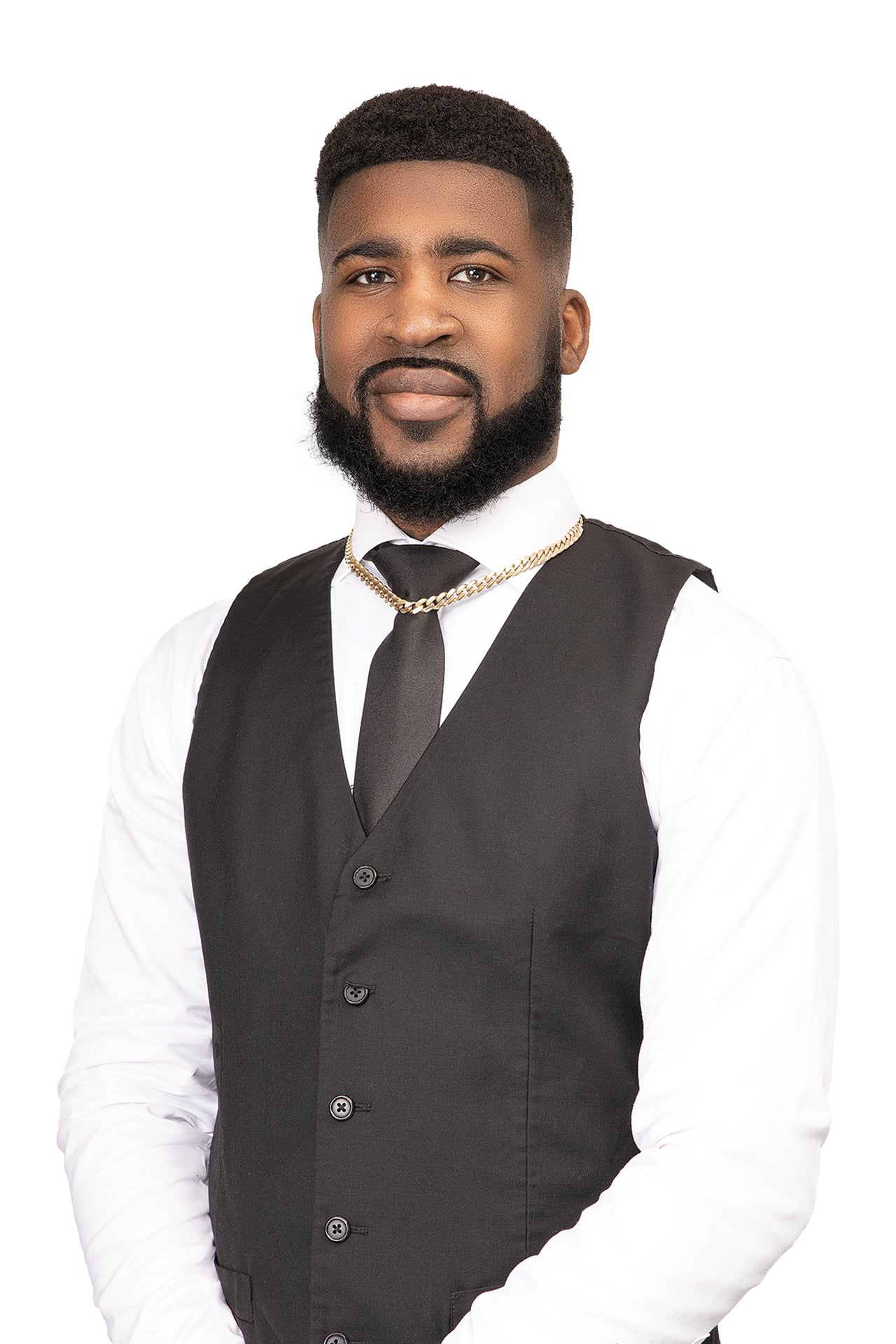 EDGE Afro Men Lace Unit (Natural Black)